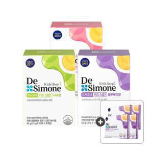 (HOT특가딜) 키즈 스텝1 블루베리향/사과향/딸기향 택1 3박스 +  20일분 증정 + 철분 액상스틱 5일분 증정
