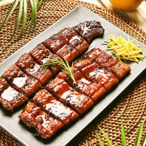 양산도 국내산 양념 민물장어구이 복분자 (냉동)250g /국산 볶음김치 30개한정 초특가