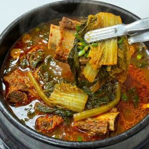 해와바다 리뉴얼 얼큰 우거지갈비탕 600g 소갈비대 국내산 우거지 듬뿍