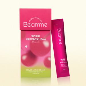 빔미 멜라쿨쿨 고함량 식물성 멜라토닌 5mg 타트체리 젤리 15포