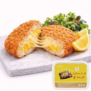 한돈 고구마치즈돈까스 150g(6장) / 겉바속촉 바삭한 수제돈까스        달콤한 고구마와 치즈의 만남