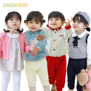 (10%+10%)그린베베 봄가을 유아 외출복세트 모음 상하복/원피스/정장/슈트/우주복 KC인증/국내원단/무료배송