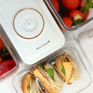 빈크루즈 진공 밀폐용기 신선보관 끝판왕  180회 진공스틱펌프 포함 4종세트