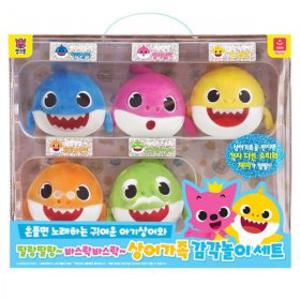 재입고  핑크퐁 상어가족 감각놀이세트 출산선물_P091332307