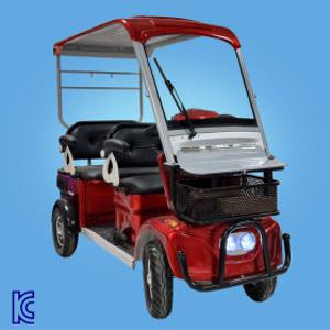 코리아바이크 고고-1000LF 다인승 전동 사발이 골프카트 어르신 전동차 노인용스쿠터 국내완조립 당일배송