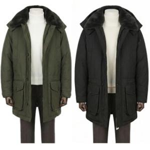 지이크 F/W 무스탕 퍼 카라 구스다운 점퍼 2종 택1 PHD999