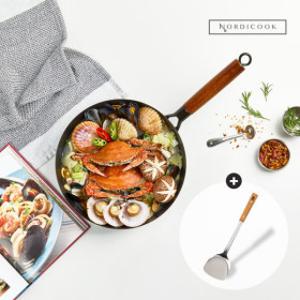 (HOT 특가딜) 노르디쿡 IH 무쇠팬 28cm+뒤집개 외 프라이팬 찜솥 등 인기 주방용품 모음전