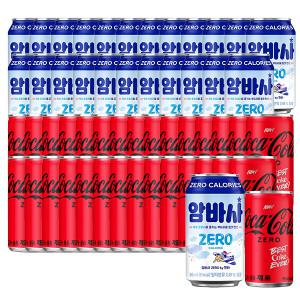암바사 제로 345ml 24개+코카콜라제로 190ml 30캔