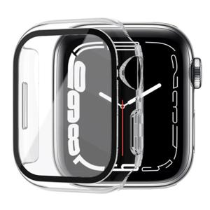 루카닉 애플워치11 10 9 8 7 6 5 4 SE3/2 울트라3/2 42/46/49/45/44/41/40mm 풀커버 강화유리 투명 케이스