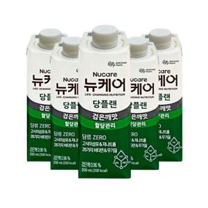 뉴케어 당플랜 검은깨맛 200ml x 30팩 혈당관리 당 제로 환자 영양식 식사