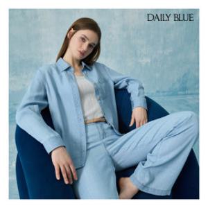 데일리블루 FW 여성 텐셀 데님 셔츠 2종