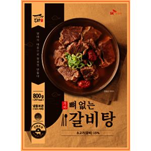 강부자 SK단독 부자 뼈없는 갈비탕 800gx8팩
