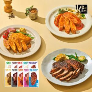 육식토끼 소스 닭가슴살 100g 15+15팩 총 30팩/빅스마일 한정 사은품 증정