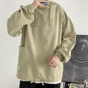 남자 후드티 맨투맨 오버핏 박스티 바람막이 외투경량 여름 아노락