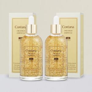 코리아나 24케이 골드 앰플 100ml 1 + 1