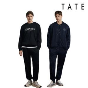 최저가TATE 테이트 25FW 남성 리얼 웜 쉐르파 기모 셋업 3PCS (바시티 자켓+기모 맨투맨+기모 팬츠)