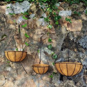 코코넛 행잉화분걸이 소형 바구니 베란다 야외 인테리어 화분 걸이 소/중/대 3size