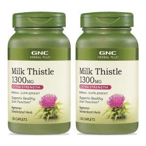 1+1 GNC 밀크씨슬 1300mg 240정 지앤씨 허벌플러스