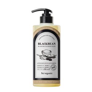 수오가닉 맥주효모 블랙빈 탈모완화 샴푸 510ml