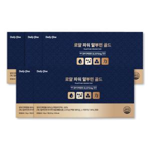 데일리원 로얄 파워 알부민 골드 7개입 3+2 총 5박스 마시는 액상 고함량 난백 영양제 아르기닌 타우린