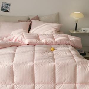 파르페by알레르망 스테디 40수 워싱면 차렵이불패드세트 Q (핑크)