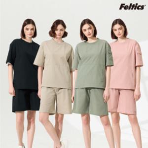 (파격특가 4종 39900원)25SS 펠틱스 썸머 상하의 반팔 셋업 4종  (여성) F504W
