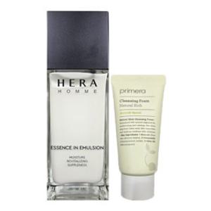 헤라 옴므 에센스 인 에멀젼 110ml+클렌징 폼 30ml