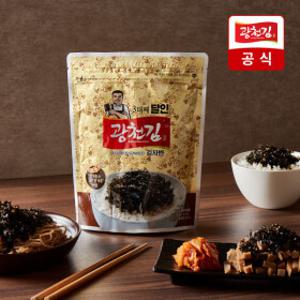 광천김  3대째 달인 순수 콩가루 김자반 60g x 5봉 / 첨가물無 고소짭짤 밥강도 주먹밥 김가루