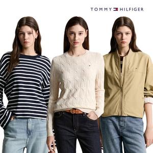 (20%+추가10%쿠폰) 타미힐피거 여성 신상 연휴특가 ~37% 티셔츠/니트/가디건/패딩 외 추천템