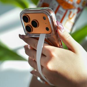 핸드 폰 스트랩 엘라밴드 낙하방지 핑거 고리 줄