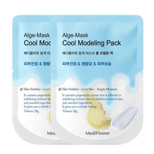 규조토  일회용 모델링팩 쿨 28g 1+1