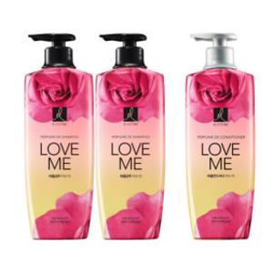 엘라스틴 퍼퓸 러브미 샴푸 600ml 2개+컨디셔너 600ml