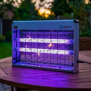 친환경LED 전자 전격살충기 포충기 해충퇴치기 모기퇴치기 가정용 업소용12W 8평 LED UV 램프 반영구램프