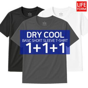 3장세트 기능성 쿨 드라이 무지 반팔 티셔츠 무지티 쿨티셔츠 반팔티
