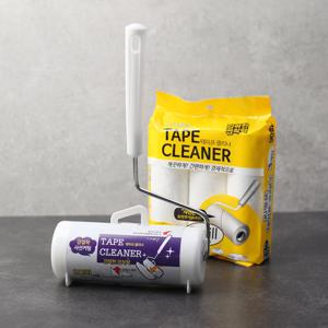 e세상 테이프크리너 사선커팅 90회 먼지테이프 돌돌이 리필 사선 컷팅 총 90회 사용 가능 돌돌이