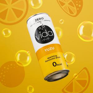 비다 제로 스파클링 드링크 325ml 24개 유자 제로 칼로리 탄산