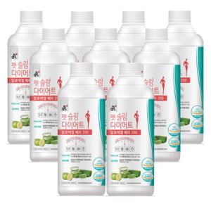 펫슬림 다이어트 알로에겔 베라250 1L X 9병 할인행사 | 무료배송