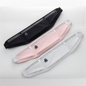 옳고바른 초경량 방수 반사 러닝벨트 3포켓 수납 운동 웨이스트백