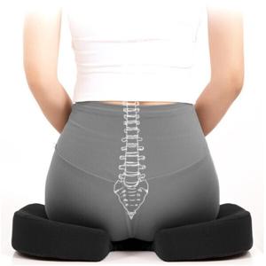 무중력 엉덩이 골반 척추 꼬리뼈 통증 자세교정 기능성 방석 허리 요추 완화 소프트 쿠션 (2개이상추가할인)