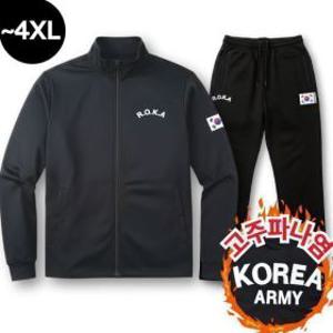 macci(마찌) 에어포뮬러 ROKA 코리아 아미 트레이닝 로카 집업 자켓 상하의 세트(정품)