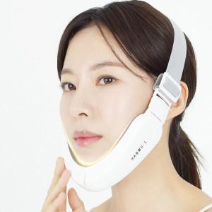 단3일 1.4만)한울 V라인 페이스 EMS 마사지기 이중 사각턱 윤곽 브이라인 얼굴 관리