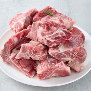 뼈마다 살이 꽉차있어 먹을 맛나는 한돈 돼지등뼈 3kg