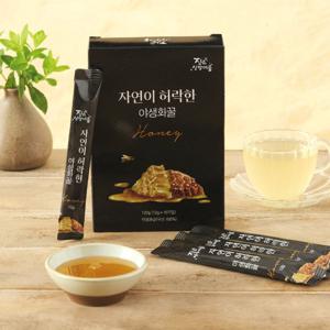 전북 장수군 성암마을 수제 천연벌꿀스틱(12g X10개)야생화꿀 국내생산