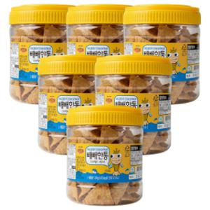 머거본 빼빼한통 오리지널맛 어포스낵 120g 6개