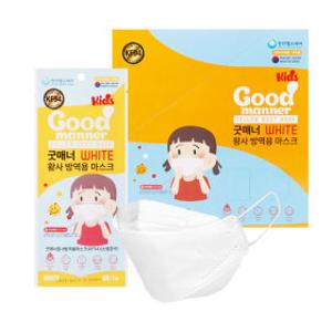 국내산필터 굿매너 키즈어린이 소형 KF94마스크_50매