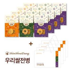 쇼핑백 4매 추가 신화당제과 우리쌀전병 12박스