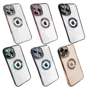 아이폰 14 시리즈 6가지 컬러 카메라 렌즈 보호 및 전기이온 도금메탈 케이스