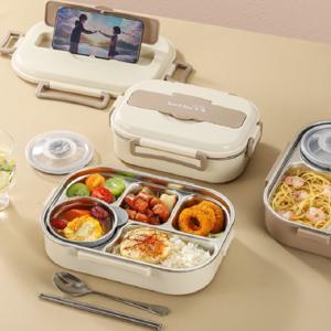 도시락 304 스텐 스뎅 보온 보냉 밀폐 가정용 대용량 런치 박스 도시락통 식기 가방 세트