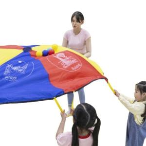 아이소파 점프 그림 낙하산 2m ISJ-02 유아 파라슈트 협동 촉감 놀이 체육 완구 교구