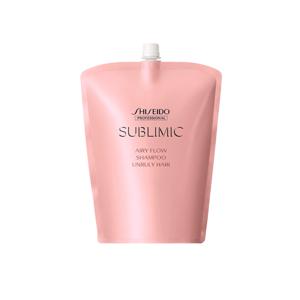 시세이도 서브리믹 에어리플로우 샴푸 1800ml 리필용 부시시한 손상 손상모 모발용 가정 미용실용